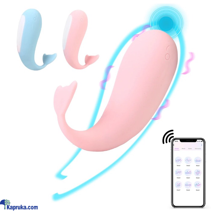 Phone App Controlled Whale Vibrating Egg Sex Toy Online at Kapruka | Product# EF_PC_PHAR0V504P00033