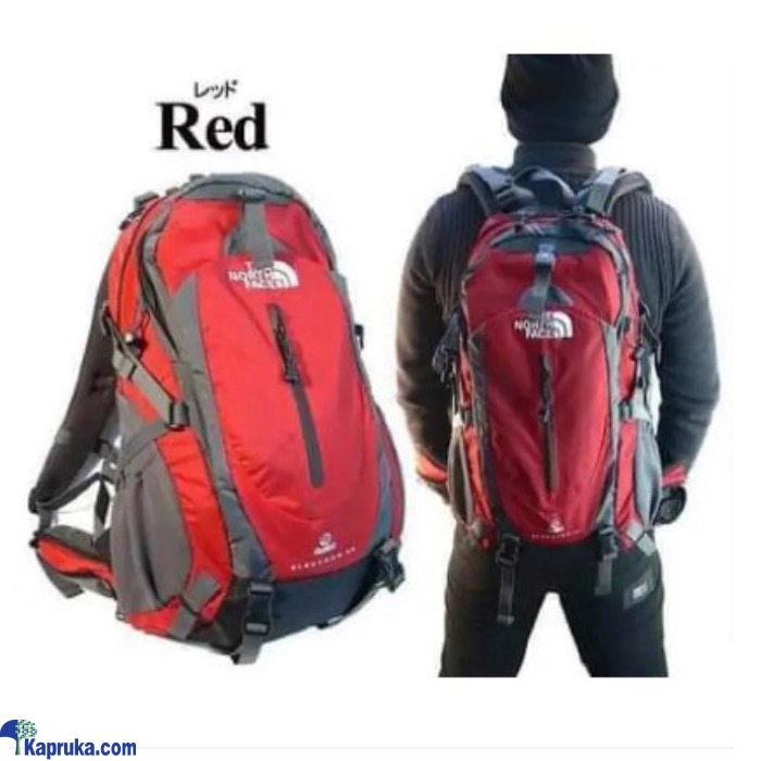 Electron Sports Hiking Bag With Plate And Rain Cover North Face Electron 50L- Red Online at Kapruka | Product# EF_PC_FASHION0V577POD00011