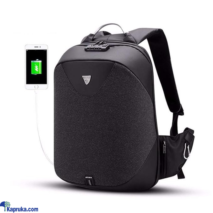 ARCTIC HUNTER B00208 Business Backpack Anti Theft Backpack Aluminum Alloy Handle With USB Chargin Online at Kapruka | Product# EF_PC_FASHION0V577POD00037