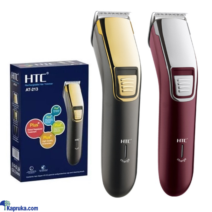 HTC AT- 213 Menâ€™s Rechargeable Hair Basic Trimmer Electric Clipper Online at Kapruka | Product# EF_PC_ELEC0V671P00006