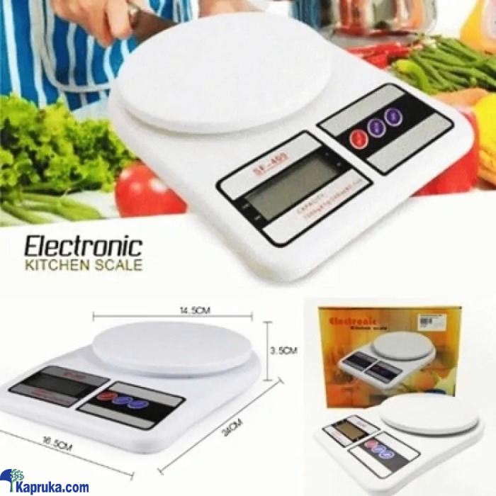 Portable Electronic Digital Weighing Scale 0- 10kg For Kitchen Office Mail Room Grams Oz Ounces Online at Kapruka | Product# EF_PC_ELEC0V671P00009