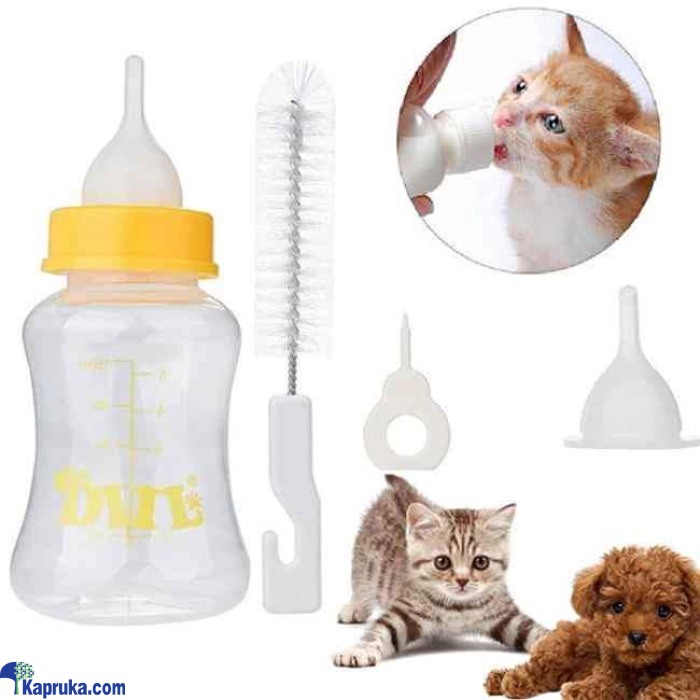 Pets Cat Milk Bottle Feeding Nipple Nursing Care Set Feeder Kit For Puppy Kitten Cats Dog Squirrel Online at Kapruka | Product# EF_PC_PETC0V671P00013