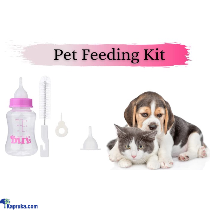 Pets Dog Milk Bottle Feeding Nipple Nursing Care Set Feeder Kit For Puppy Kitten Cat Dogs Squirrel Online at Kapruka | Product# EF_PC_PETC0V671P00014