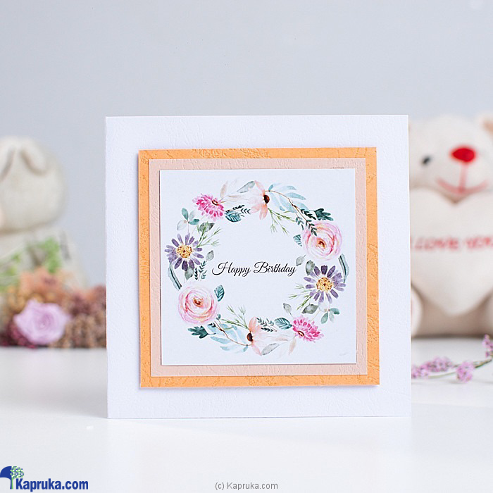 Happy Birthday Handmade Greeting Card Online at Kapruka | Product# EF_PC_GREE0V699P00006