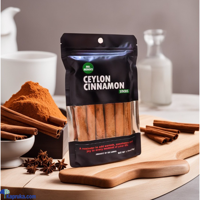 MR.MENDES- Ceylon Cinnamon Sticks- 50g Online at Kapruka | Product# EF_PC_GROC0V52P00001