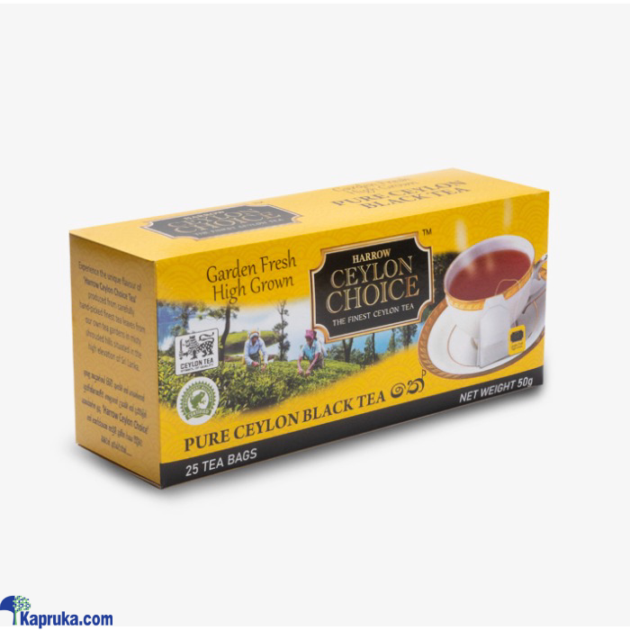 Harrow Ceylon Choice Premium Tea Bags 50g Online at Kapruka | Product# EF_PC_GROC0V712P00025