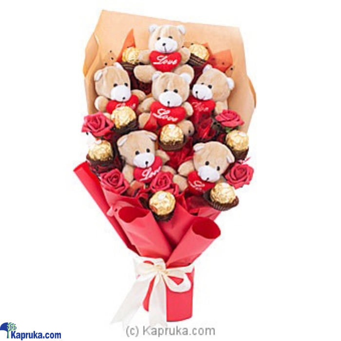 LOVE TEDDY FERRERO BUNCH GIFT BOX Online at Kapruka | Product# EF_PC_CHOC0V571POD00036
