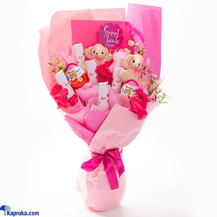 Kinder Girl Chocolate Bouquet Online at Kapruka | Product# EF_PC_CHOC0V571POD00071