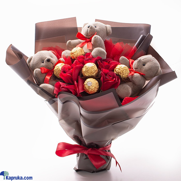 Romance Chocolate Bouquet Online at Kapruka | Product# EF_PC_CHOC0V571POD00084