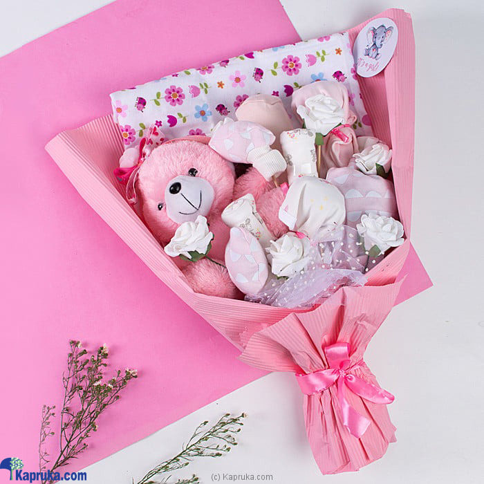 ADORE BABY GIRL ESSENTIAL BOUQUET Online at Kapruka | Product# EF_PC_MOTH0V571POD00009