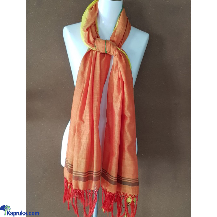 HOMINS HANDLOOM LADIES SCARVES 42 X 62 Inches Tassels At Both Ends And Ready To Wear Online at Kapruka | Product# EF_PC_CLOT0V825P00009