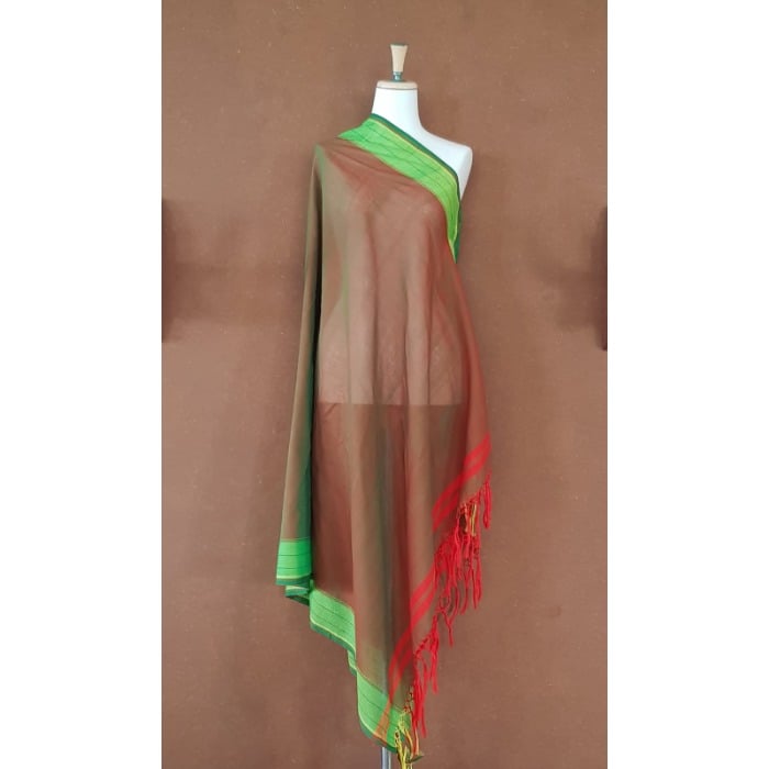 HOMINS HANDLOOM  LADIES SHAWL / beach wrap  green 42 x 62 inches tassels at both ends and ready to wear Online at Kapruka | Product# EF_PC_CLOT0V825P00010