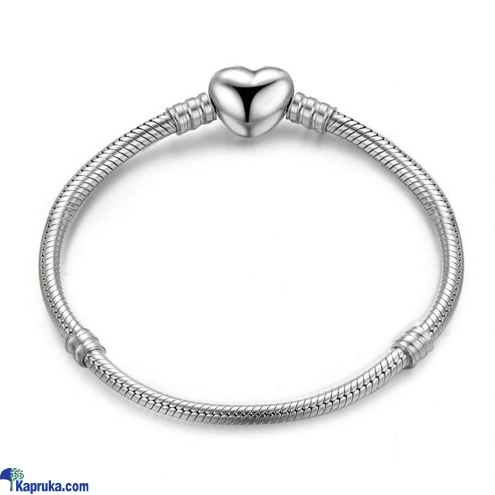 Stainless Steel Heart Lock Bracelet Online at Kapruka | Product# EF_PC_JEWE0V829P00115