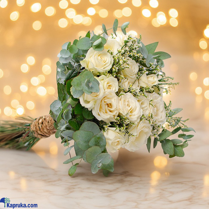 Snowy Rose Bouquet - By Shirohana Online at Kapruka | Product# EF_PC_FLOW0V841POD00013