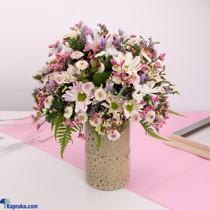 Whispers Of Spring Vase Arrangement Online at Kapruka | Product# EF_PC_FLOW0V841POD00025