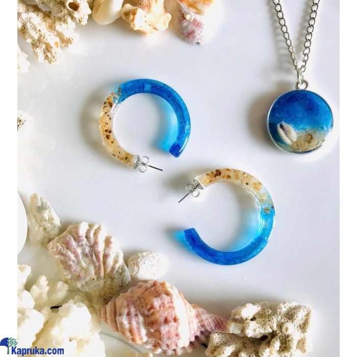 Beach Bliss Handmade Resin Jewelry Set Online at Kapruka | Product# EF_PC_JEWE0V873P00002