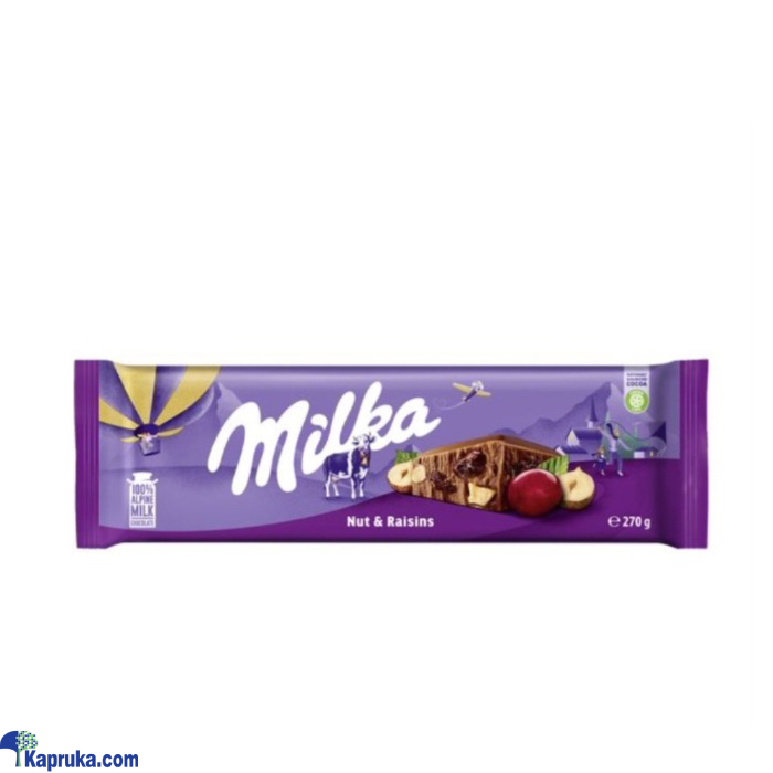 Milka Nut And Raisins Chocolate 270g Online at Kapruka | Product# EF_PC_CHOC0V879P00020