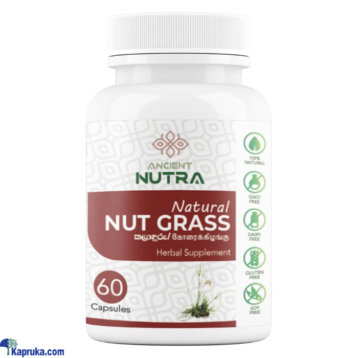 Nut Grass 60 Capsule Online at Kapruka | Product# EF_PC_GROC0V891P00028