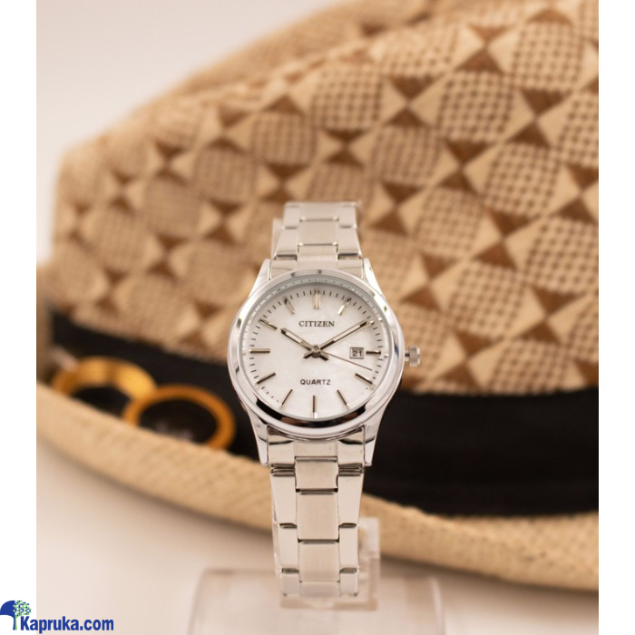 Citizen Silver Colour Watch With A Mother Of Pearl Dial Online at Kapruka | Product# EF_PC_JEWE0V924P00007