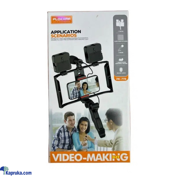 PK- 778 Application Scenarios Vlogger Cellphone Video Kit Online at Kapruka | Product# EF_PC_ELEC0V1132POD00040