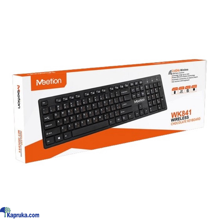 Meetion Wireless Chocolate Keyboard WK841 Online at Kapruka | Product# EF_PC_ELEC0V1132POD00049