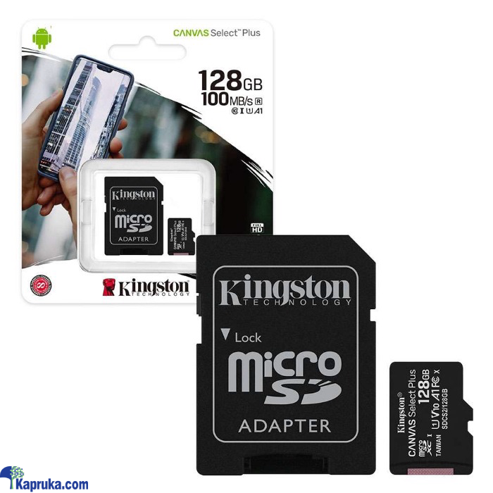 128GB Kingston Micro SD Memory Card Online at Kapruka | Product# EF_PC_ELEC0V1132POD00110