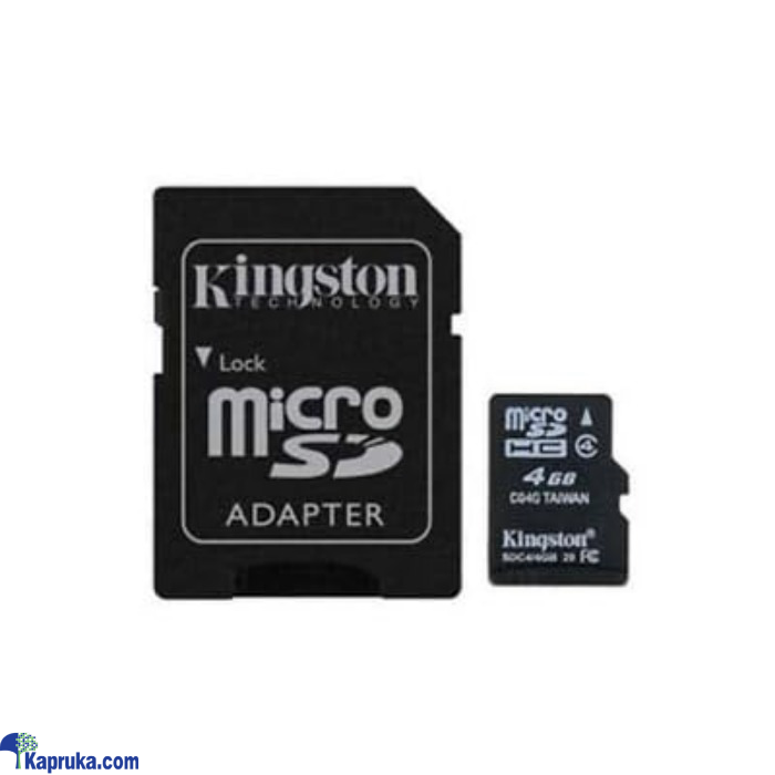 Kingston 4GB Micro SD Memory Card Online at Kapruka | Product# EF_PC_ELEC0V1132POD00120