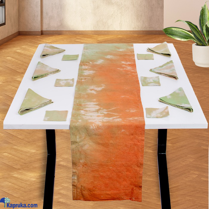 Table Runner, Napkins And Coaster Set Online at Kapruka | Product# EF_PC_HOME0V1152P00001