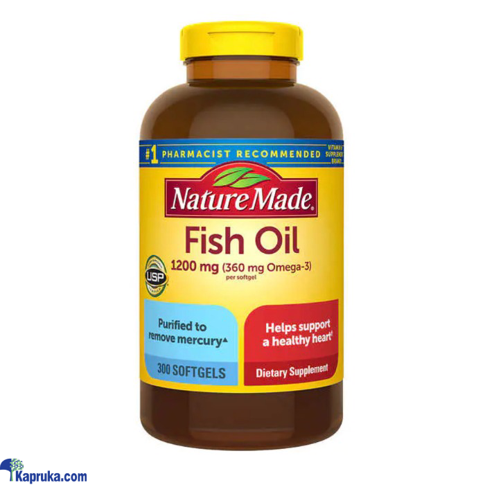 Nature Made Fish Oil 1200mg 300 Softgels Online at Kapruka | Product# EF_PC_PHAR0V1391P00001