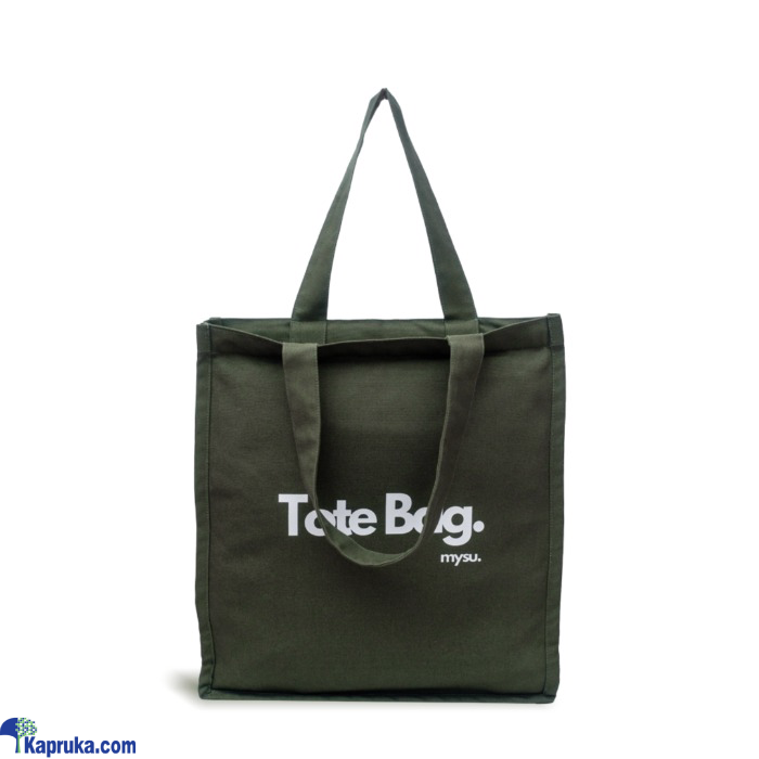 MYSU Premium Essence Canvas Tote Bag - Green Online at Kapruka | Product# EF_PC_FASHION0V1428P00003