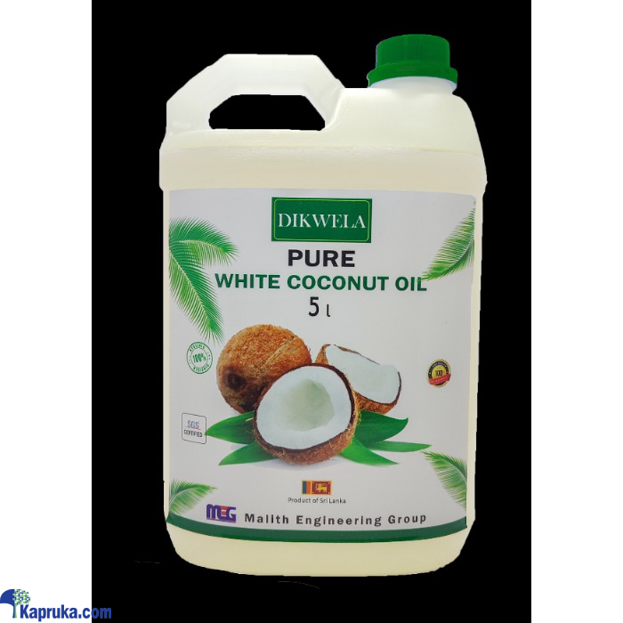 Dikwela Pure White Coconut Oil 5000ml Online at Kapruka | Product# EF_PC_GROC0V1587P00008