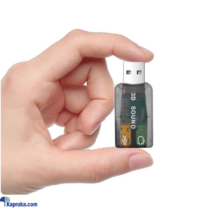 USB 3D Sound Card For Multi Devices Comatible Online at Kapruka | Product# EF_PC_ELEC0V1764POD00011
