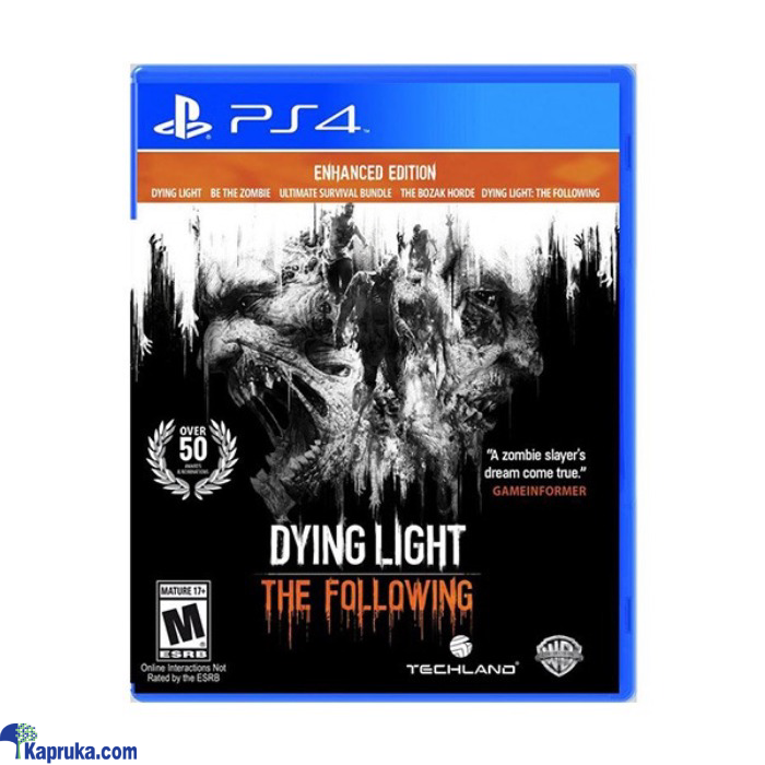 PS4 Game Dying Light The Following Enhanced E Online at Kapruka | Product# EF_PC_ELEC0V1768POD00083