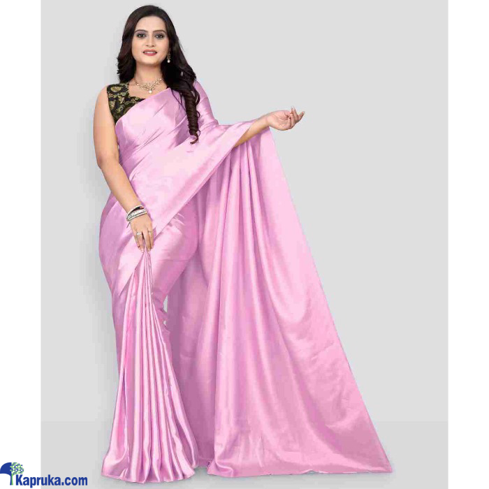Plain Diamond Satin Silk Saree Online at Kapruka | Product# EF_PC_CLOT0V1743P00014