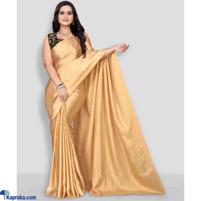 Plain Diamond Satin Silk Saree Online at Kapruka | Product# EF_PC_CLOT0V1743P00021