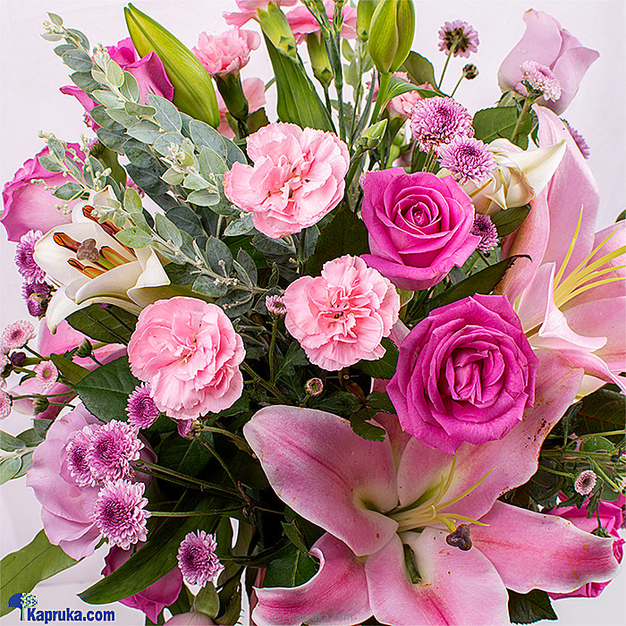 Flower Republic Blush Bloom Ensemble Vase Price in Sri Lanka Flowers