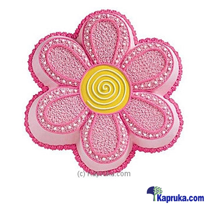 Pink Flower Cake Online at Kapruka | Product# cake00KA119