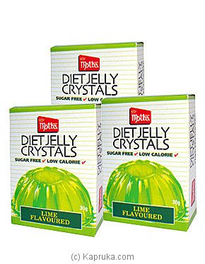 3 Pack Of Motha Lime Diet Jelly Crystal Pkts - 90g Online at Kapruka | Product# grocery00179