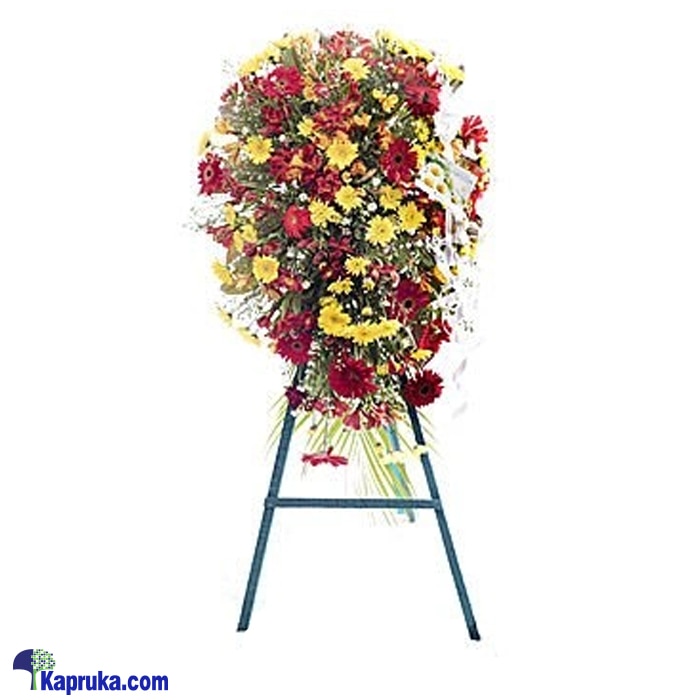 Funeral Wreath - E With Stand Online at Kapruka | Product# flowers00T208
