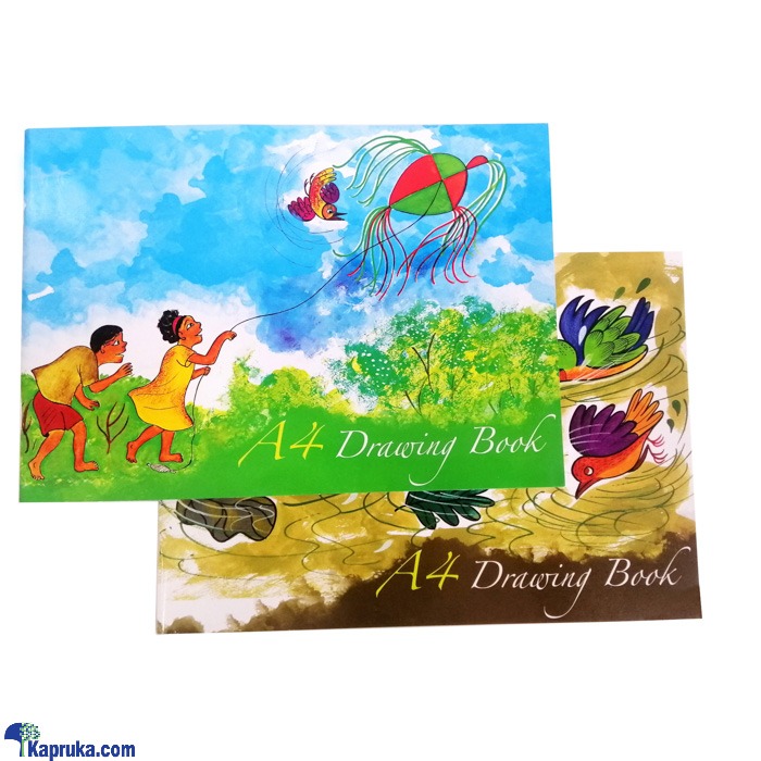 Two White Drawing Books (80 Page X 2) Online at Kapruka | Product# childrenP0109