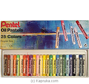 Pentel Oil Pastels - 25 Colours (regular Size) Online at Kapruka | Product# childrenP0114