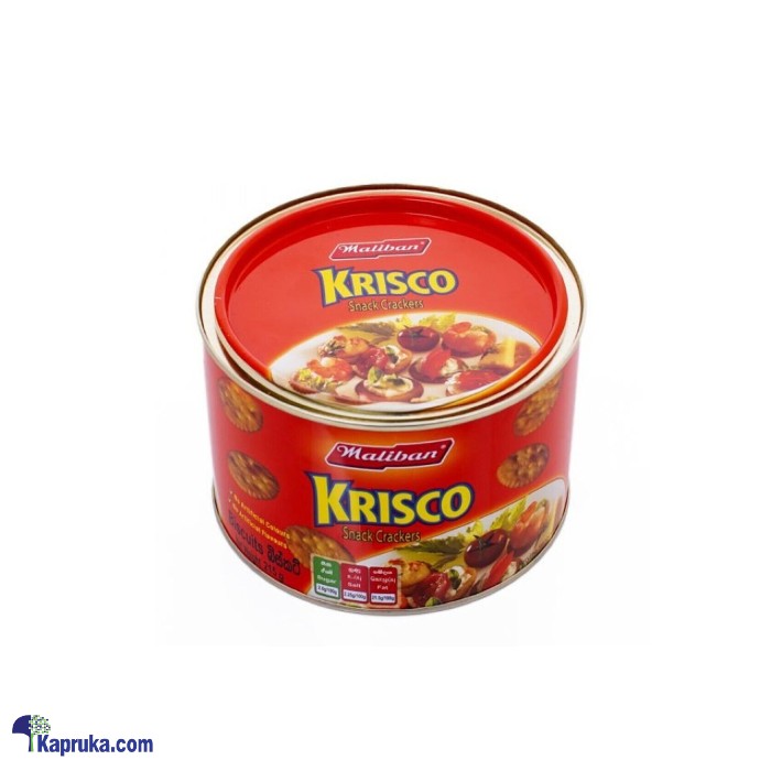 Maliban - Krisco Snack Crackers Tin - 215g Online at Kapruka | Product# grocery00282