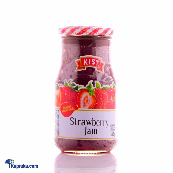 Kist - Real Strawberry Jam Bottle - 510g Online at Kapruka | Product# grocery00285