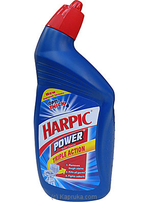 Harpic - Power Toilet Cleaner (blue) Bottle - 500ml Online at Kapruka | Product# grocery00297