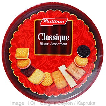 Maliban Biscuit Assortment Tin - 500g Online at Kapruka | Product# grocery00314