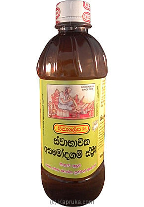 Siddhalepa - Natural Asamodagam Spirit Bottle - 385ml Online at Kapruka | Product# ayurvedic00105