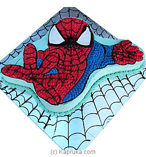 Galadari - Spider Man Cake Online at Kapruka | Product# cake0GAL00126