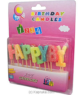 Fancy Birthday Candles Online at Kapruka | Product# candles00110