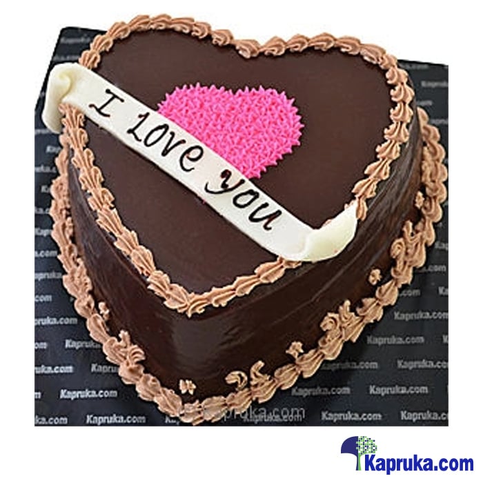 To My Heart Chocolate Cake Online at Kapruka | Product# cake00KA00215