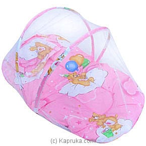 Mosquito Net Bed - Pink Online at Kapruka | Product# babypack00139